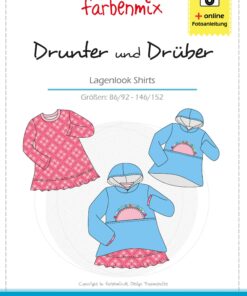 Farbenmix Drunter und Drüber | Shirt met laagjeslook