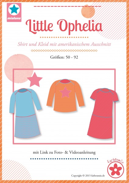 Farbenmix Little Ophelia | Jurk en shirt
