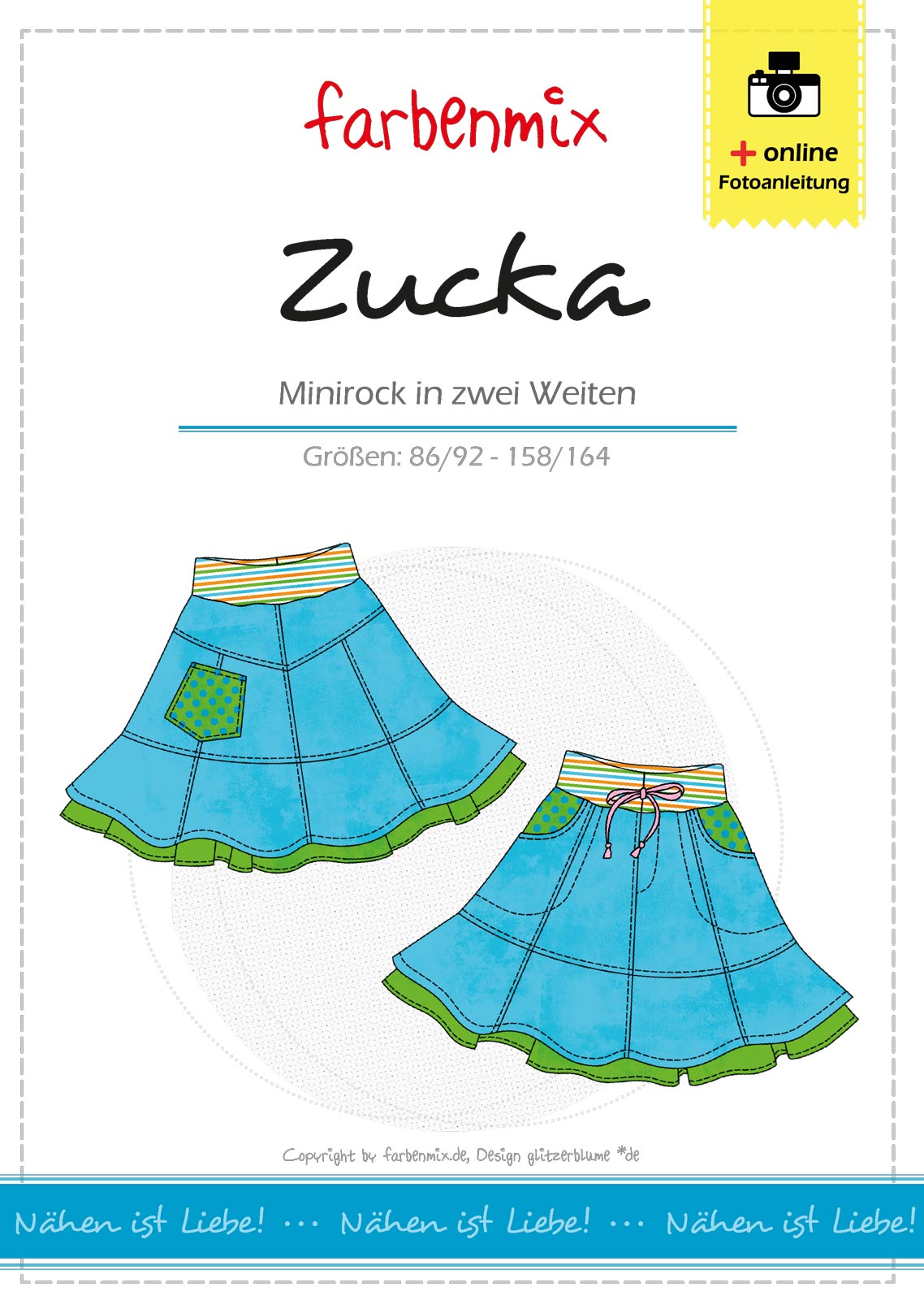 Farbenmix Naaipatroon Rok Zucka | 86-152