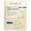 Wardrobe By Me Naaipatroon James Sweater Kids'  98-152, verwachte levering juli  2026