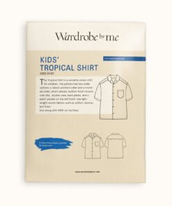 Wardrobe By Me Naaipatroon Tropical Shirt kids' | 98-152, verwachte levering juli 2026