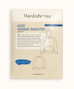 Wardrobe By Me Naaipatroon Hoodie sweater Kids'  98-152, verwachte levering juli  2026