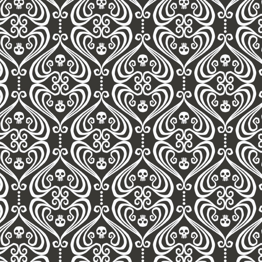 Cloud9 Gothic Whimsy Ornaments | Black/White ,verwachte levering augustus 2026