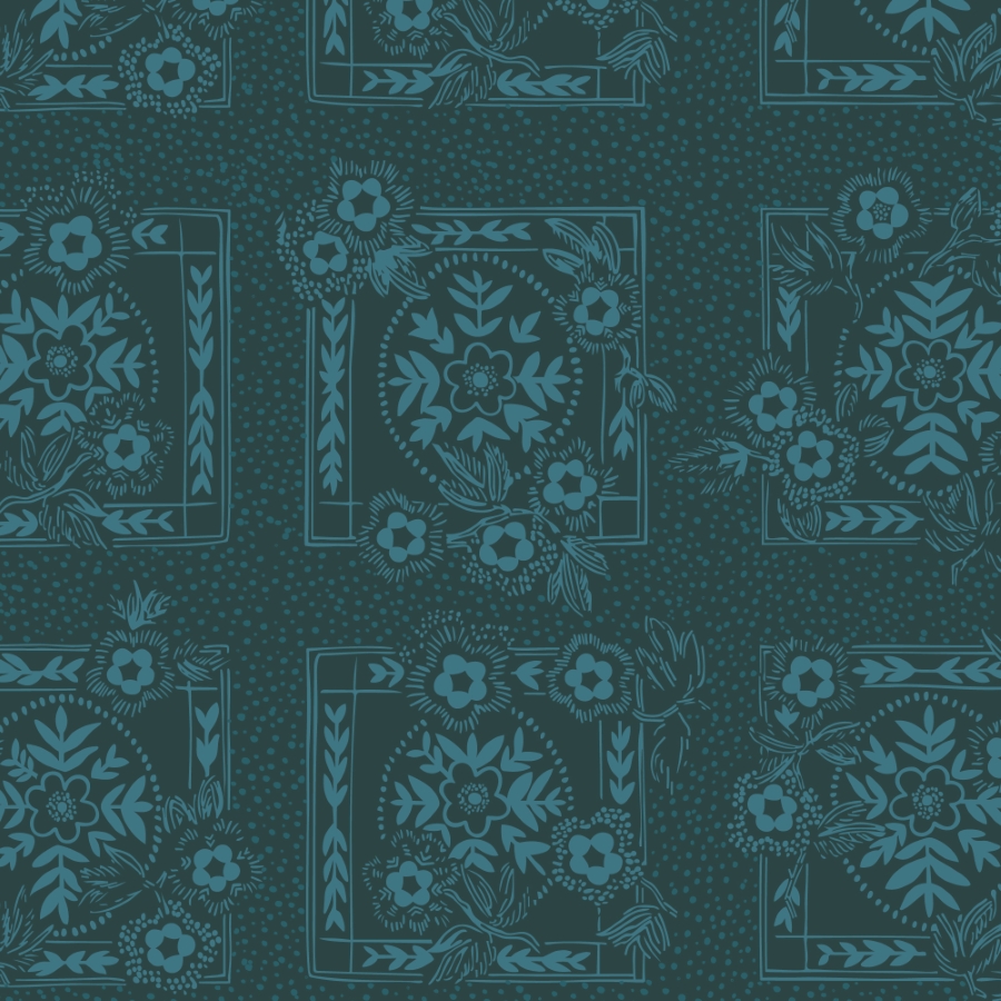 Cloud9 Black Forest - 229258 - Forest Scarf | Teal, verwachte levering oktober-november 2026