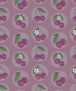 Cloud9 Black Forest - 229261 - Dotted Cherries | Lt Purple, verwachte levering oktober-november 2026