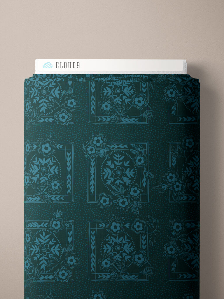 Cloud9 Black Forest - 229258 - Forest Scarf | Teal, verwachte levering oktober-november 2026 - Afbeelding 2