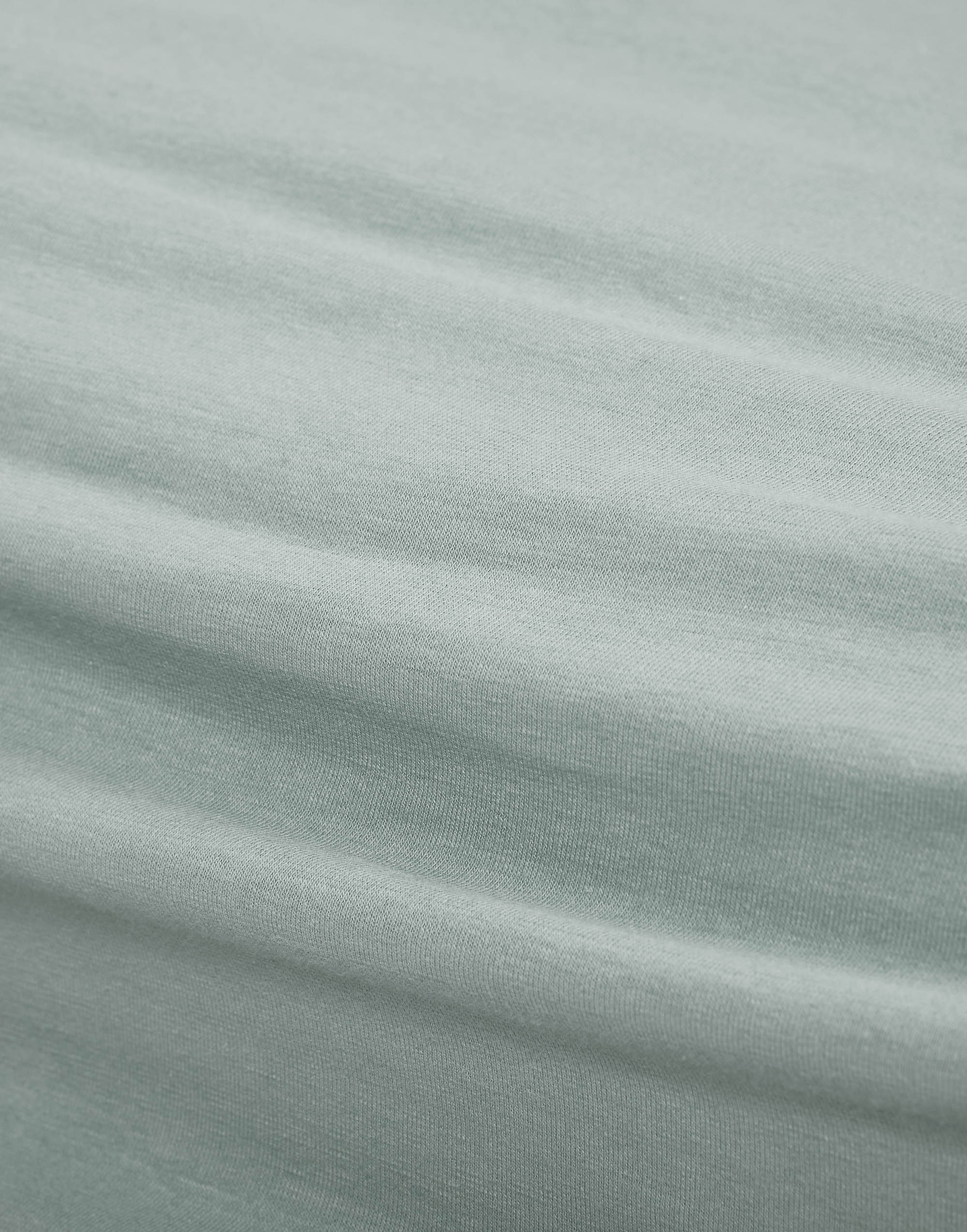 Essenza The Perfect Organic Jersey Hoeslaken Dusty green 180/200x200/220 - Afbeelding 3