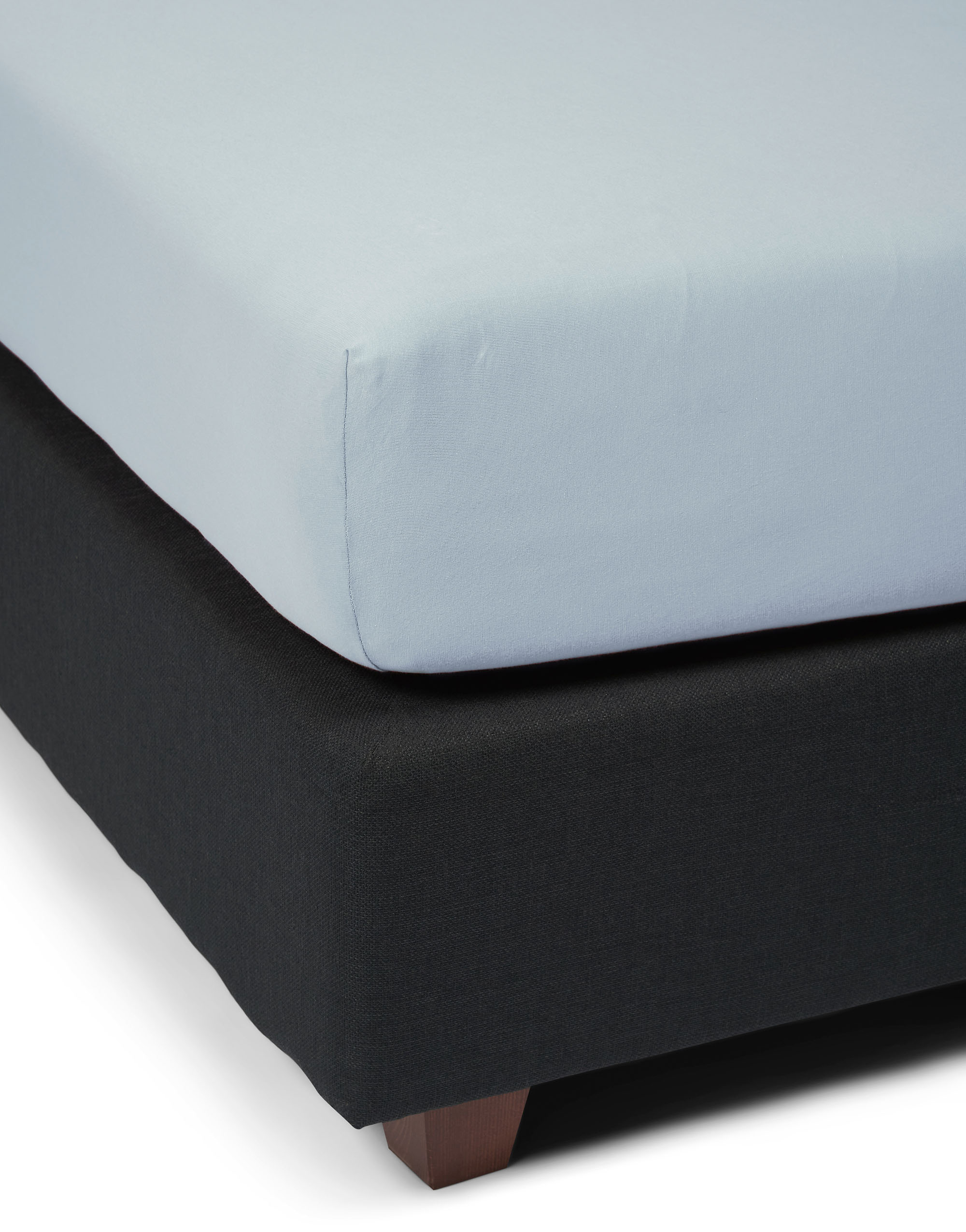 Essenza The Perfect Organic Jersey Hoeslaken Ijsblauw 140/160x200/220 - Afbeelding 3