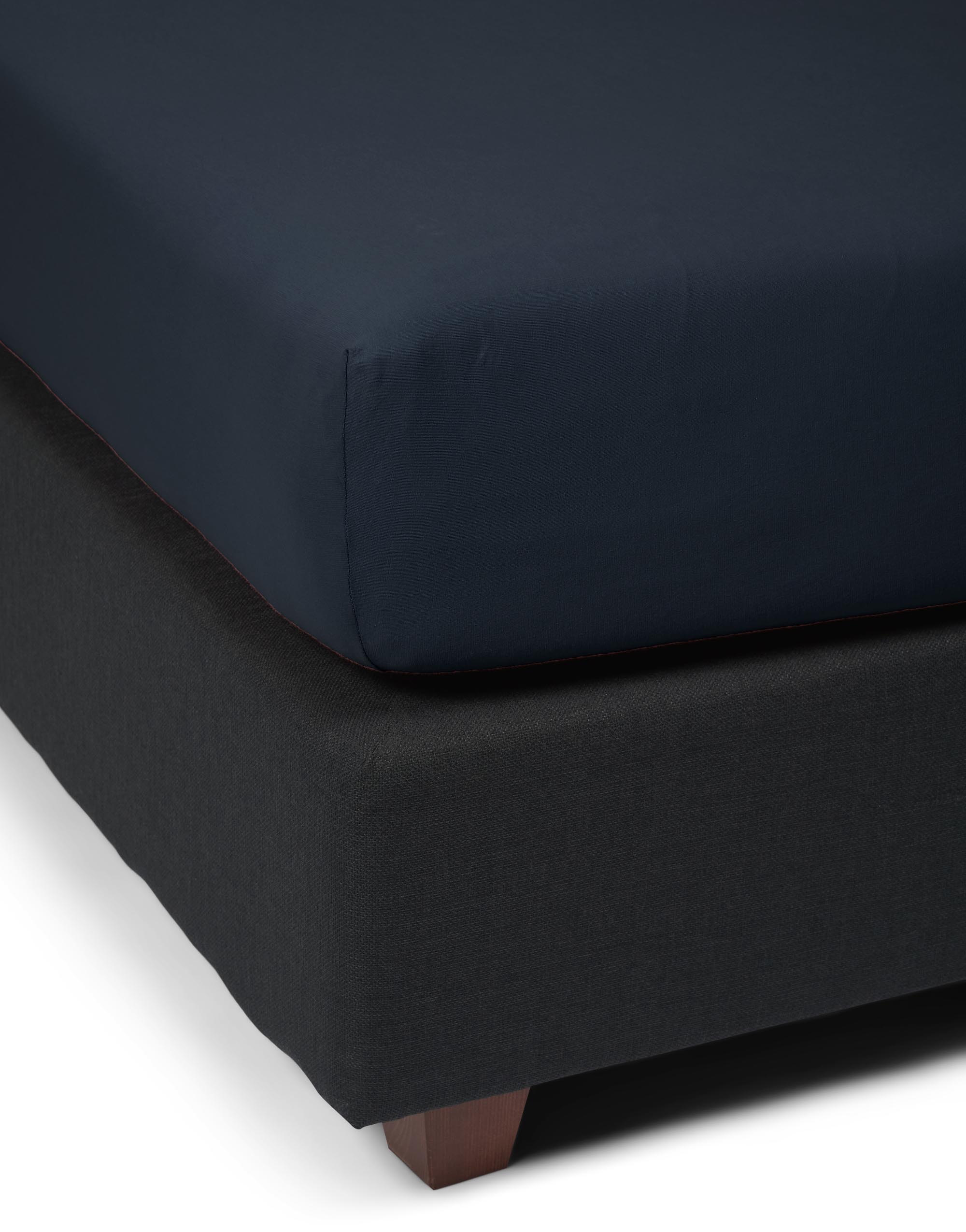Essenza The Perfect Organic Jersey Hoeslaken Nightblue 90/100x200/220 - Afbeelding 2