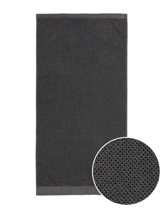 ESSENZA ESSENZA Connect Organic Uni Grey Handdoek 50 x 100 cm