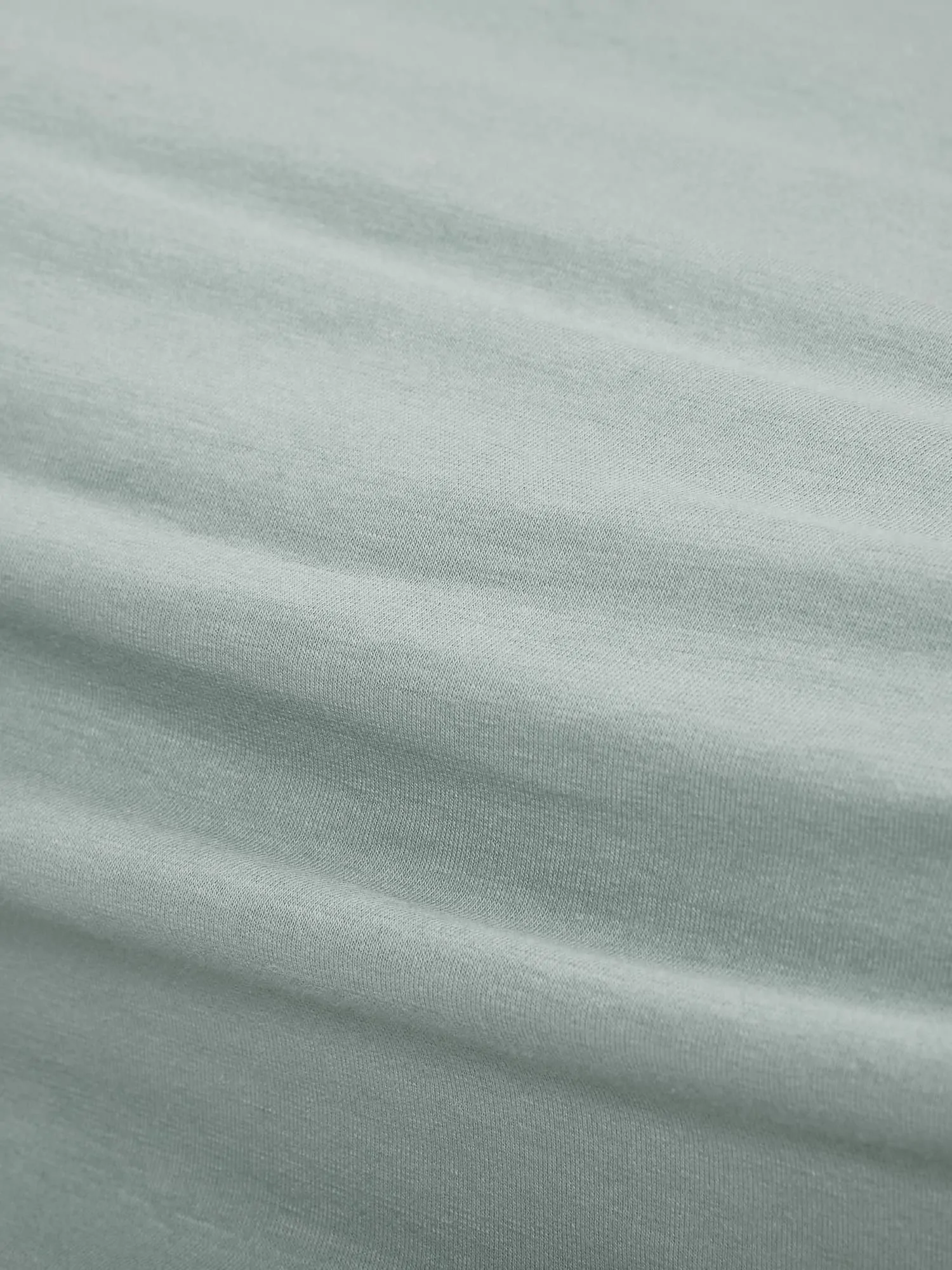 ESSENZA The Perfect Organic Jersey Dusty green Hoeslaken 180-200 x 200-220 cm - Afbeelding 2